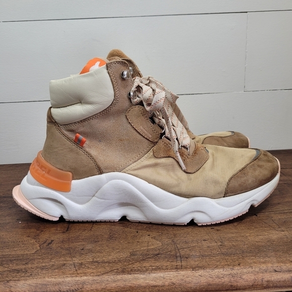 Sorel Sneakers Women's sz 11 Kinetic RNEGD Conquest Athletic High Top Shoe - Picture 4 of 11